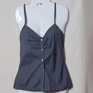 FENN WRIGHT & MANSON  Button Front Pull-Over Top. 10